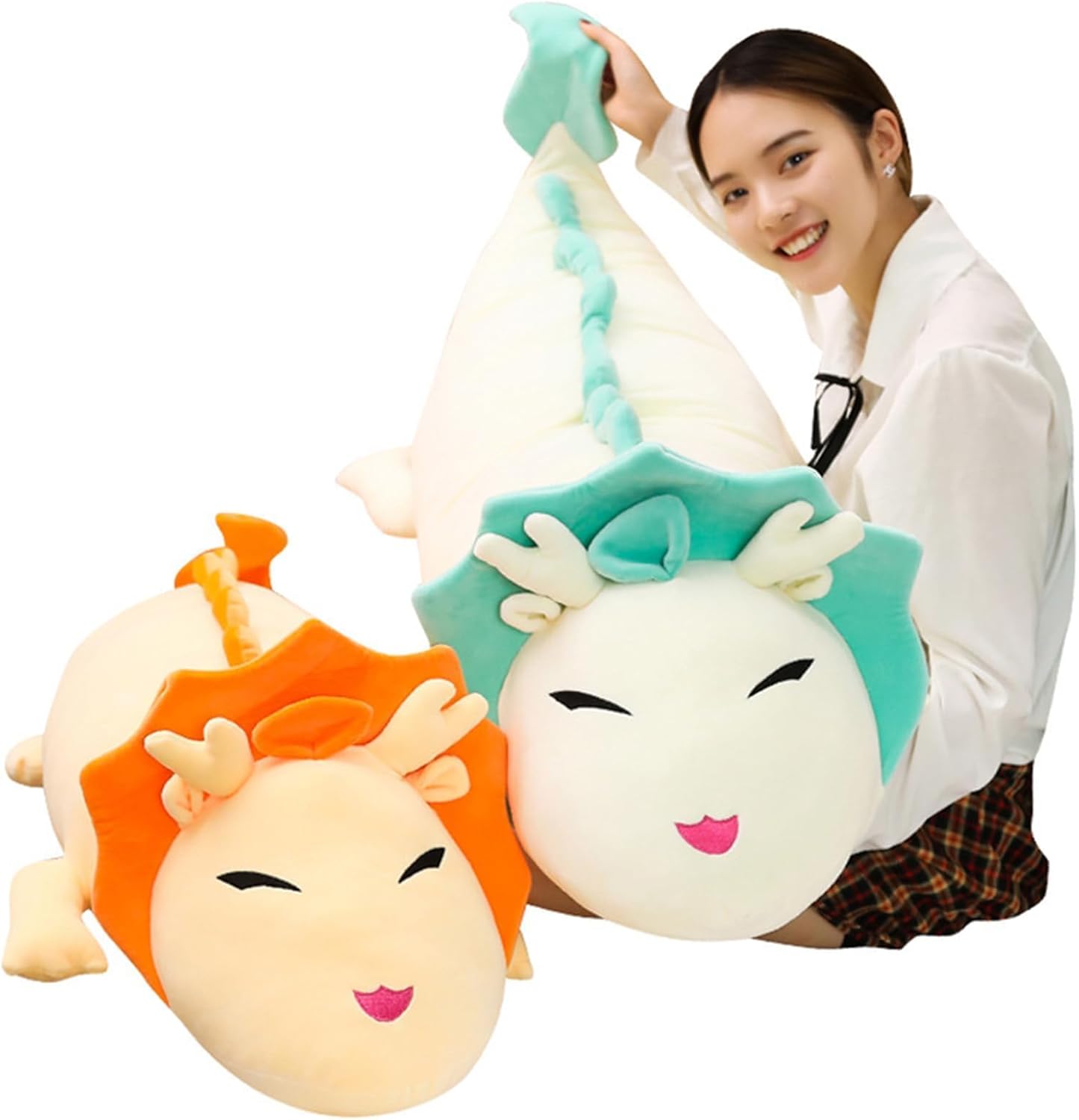 Perfect Dragon Plush Pillow for Kids Adults