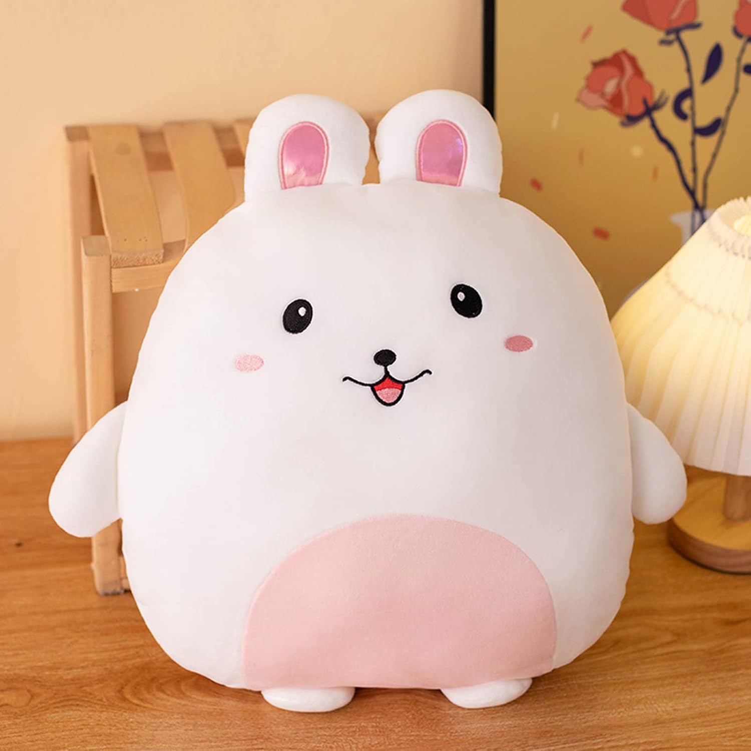 Grafingy 16inch Happy bunny Plush Pillow