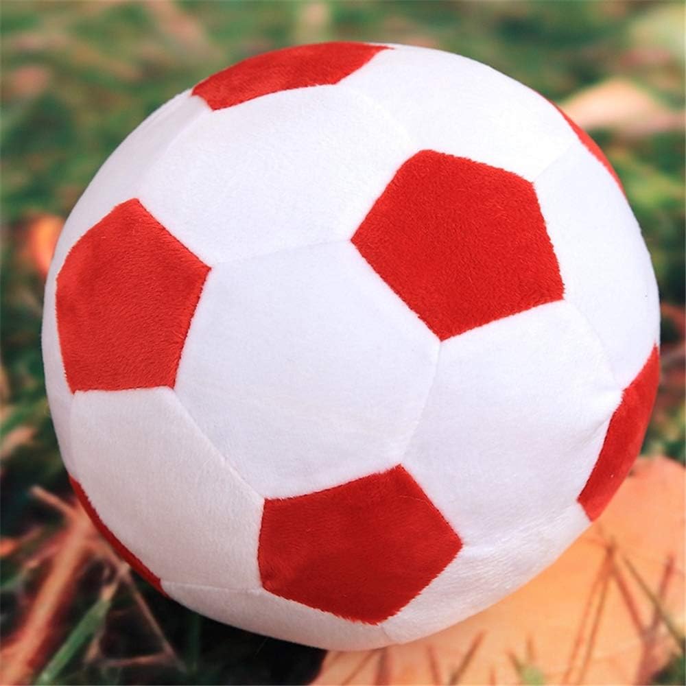 Plush Soccer Ball for Kids Stuffed Toy Partner for Soccer