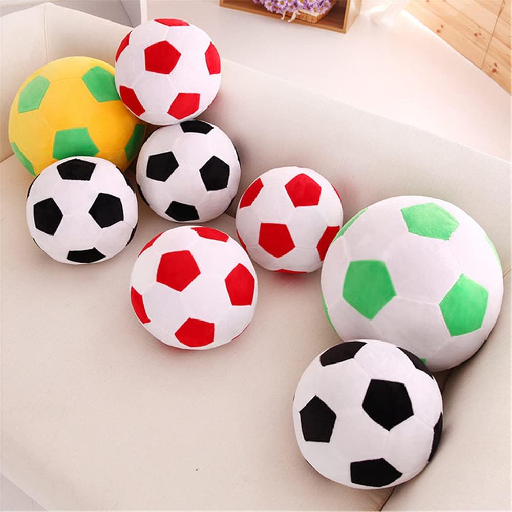 Plush Soccer Ball for Kids Stuffed Toy Partner for Soccer