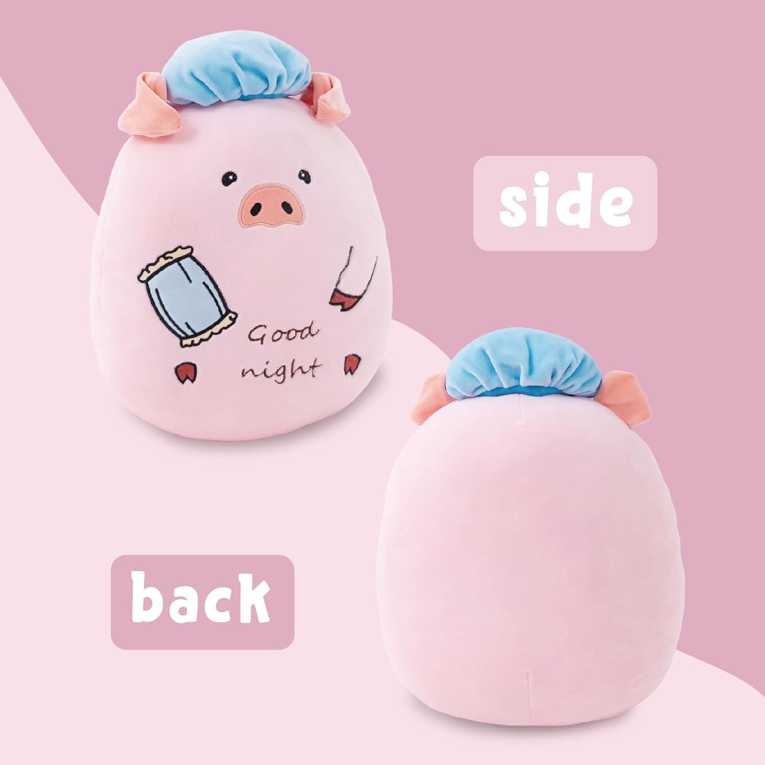 14 Farm Pig Plush Pillow for Kids Adults