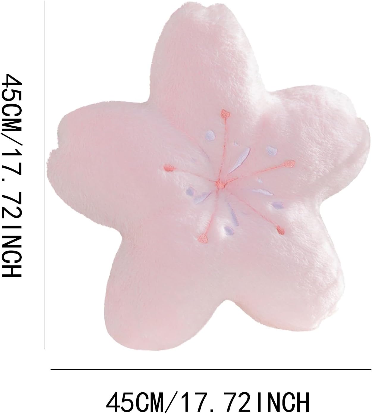 Cherry Blossom Plush Pillow - Kawaii Design