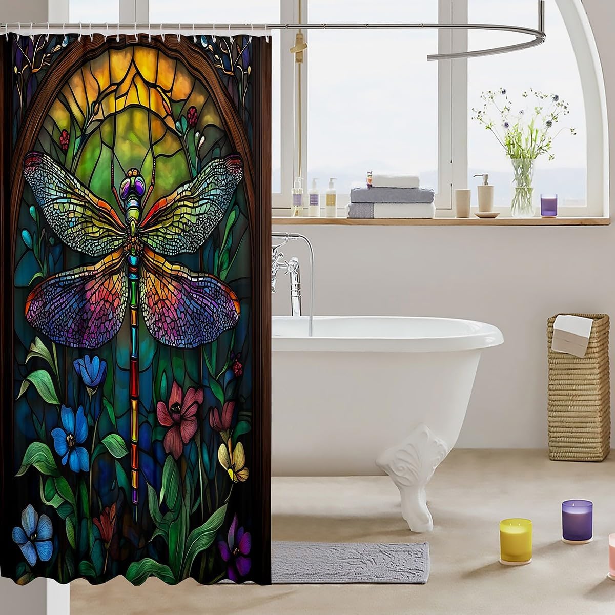 Feelyou Dragonfly Nature Flying Animal 72x72 inches Fresh Fun for Boys Kids