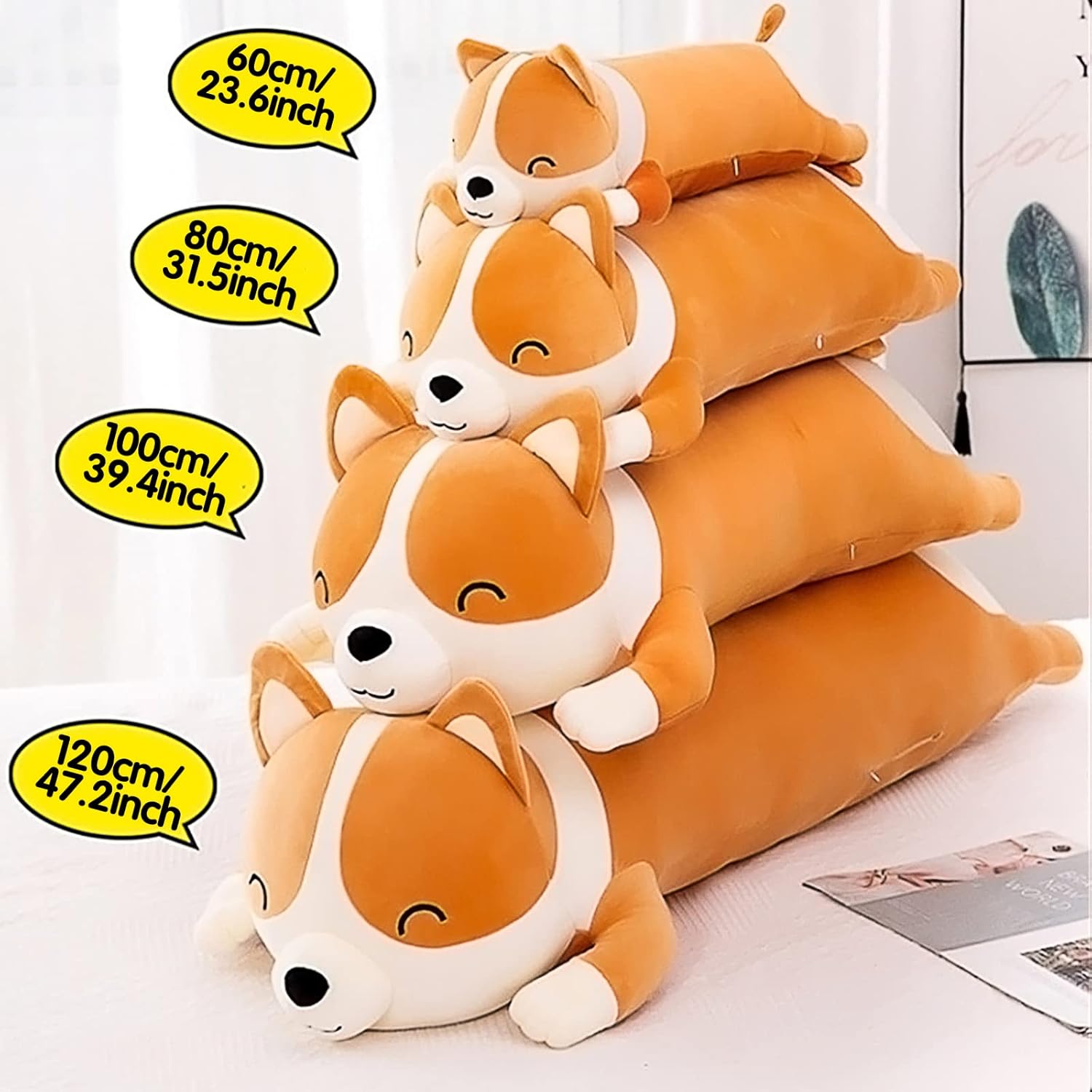 Long Soft Dog Pillow Perfect Companionship Experience