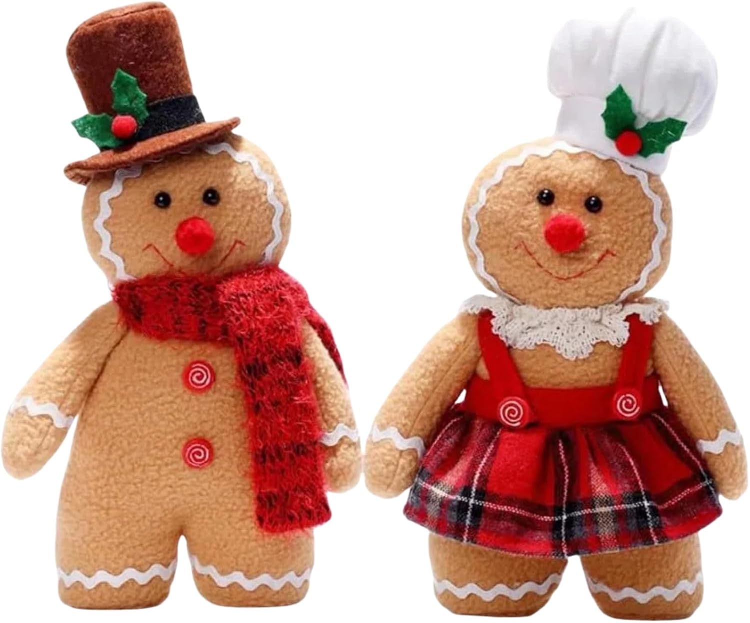 Exclusive Christmas gingerbread man plush toy