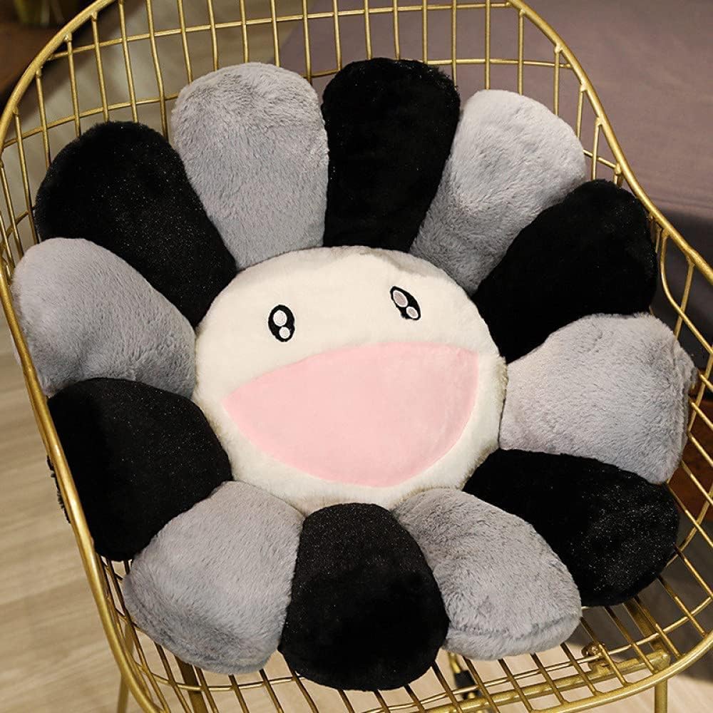 Colorful Plush Sunflower Toy Doll Cushion Pillow