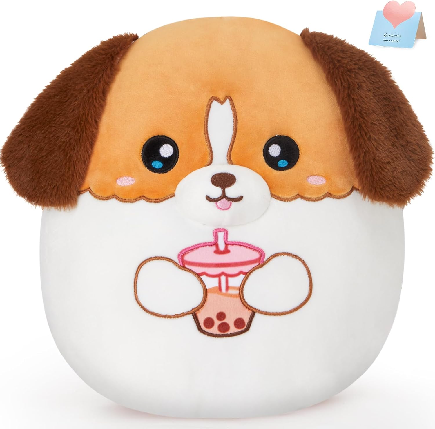 A Adorable Plush Puppy Pillow for Kids