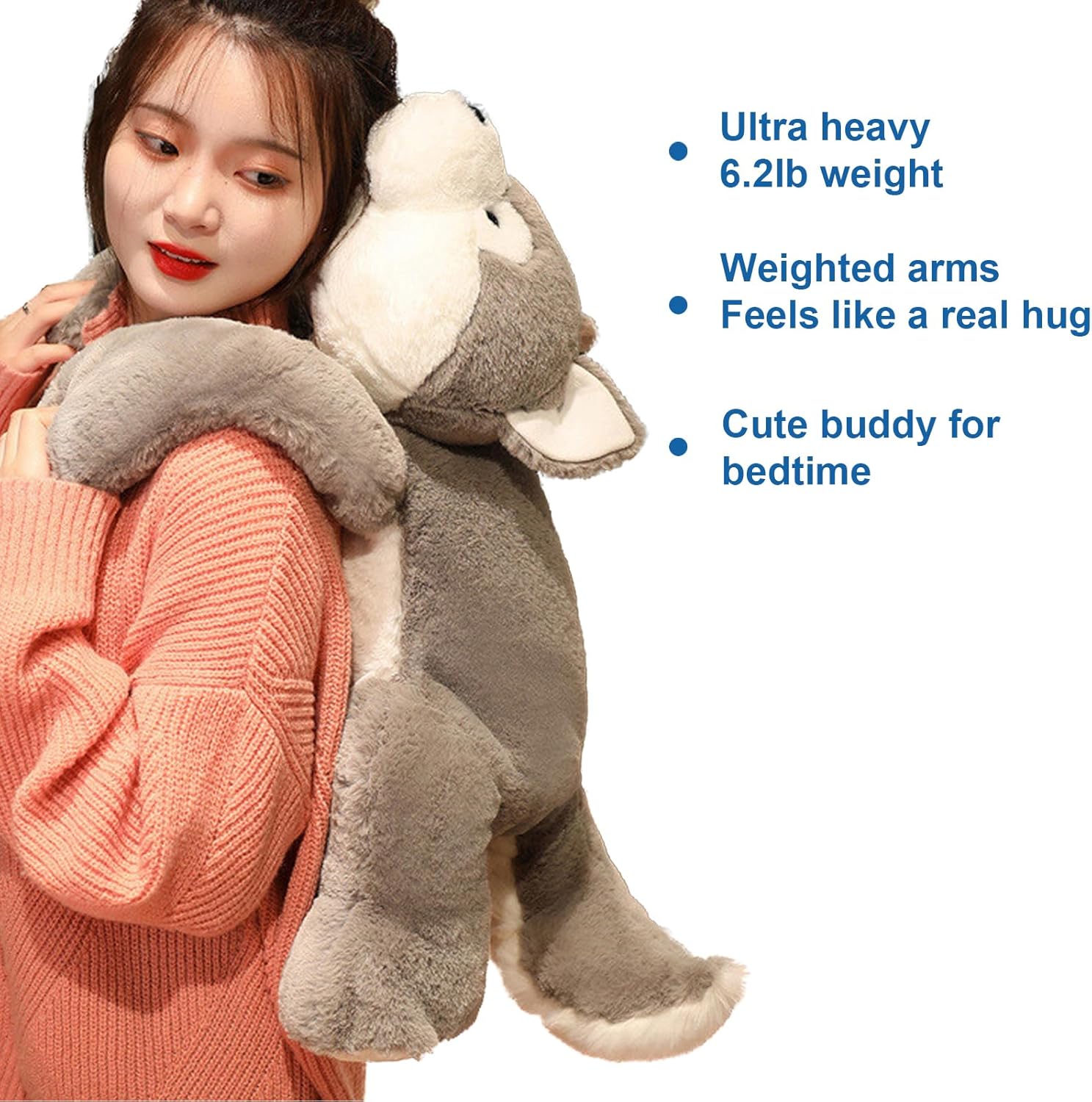 Safe and Cute Husky Plush