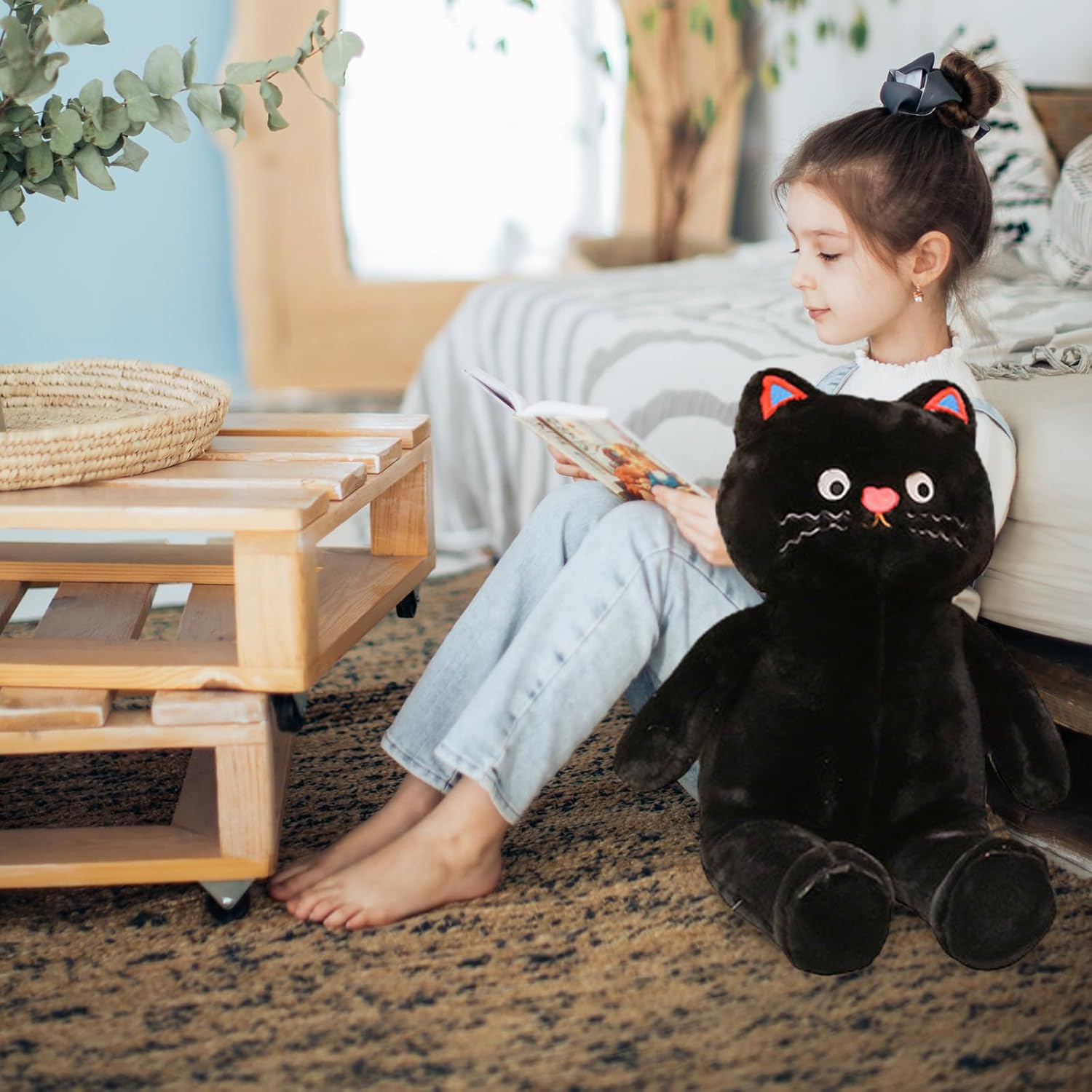 Cuddly Cat Stuffed Animal Toy for Kids