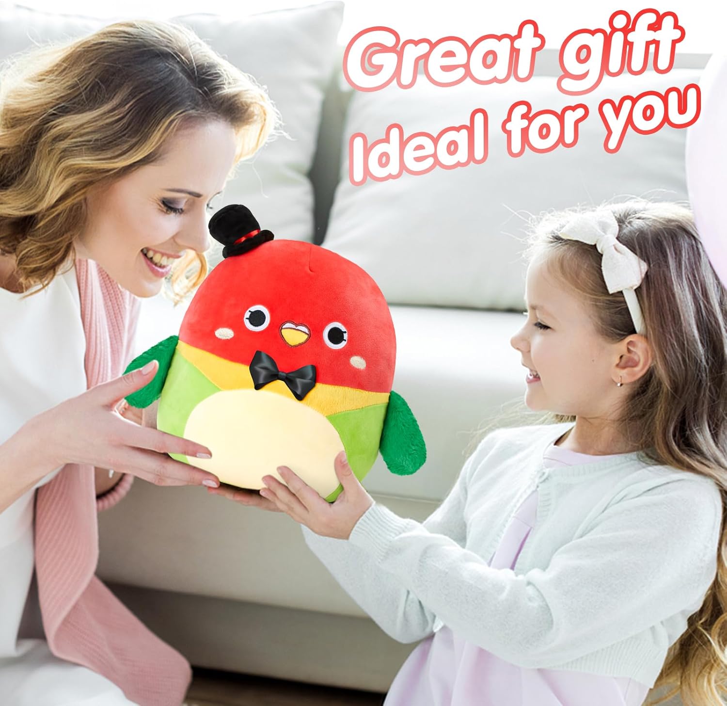 12 Parrot Hugging Plush Stuffed Animal