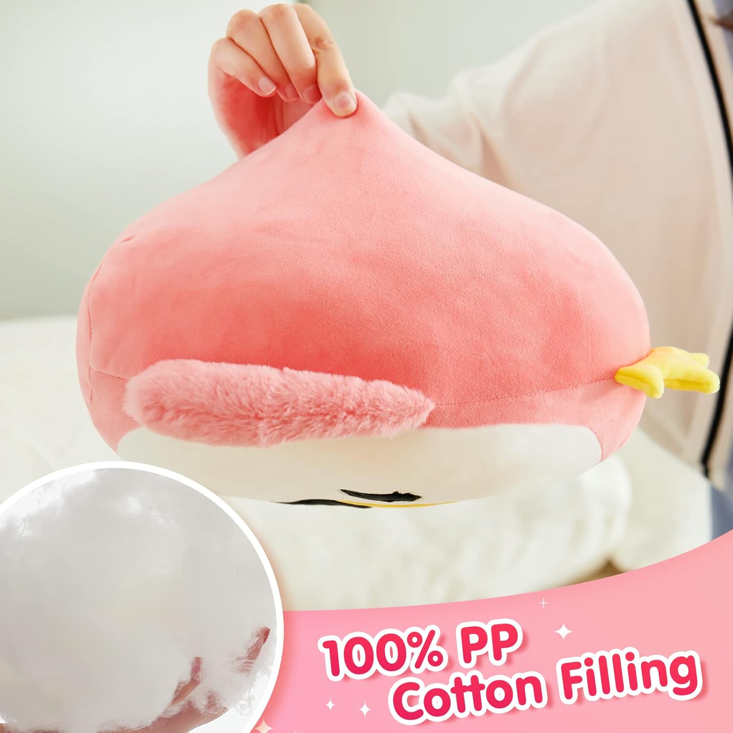 13 Pink Flamingo Plush Pillow for SofaOfficeCar Kids