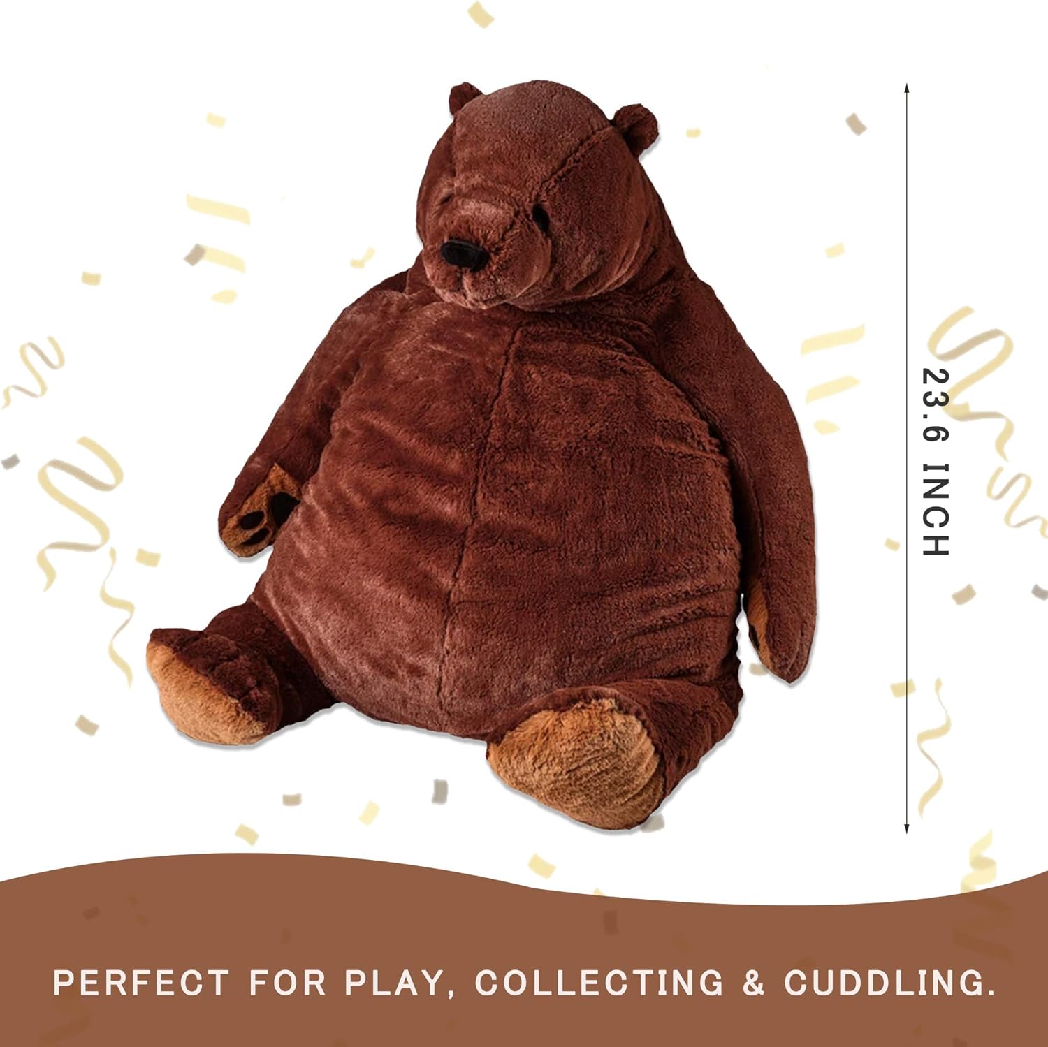 236 Inch Giant Bear Plush Hugging Pillow Toy
