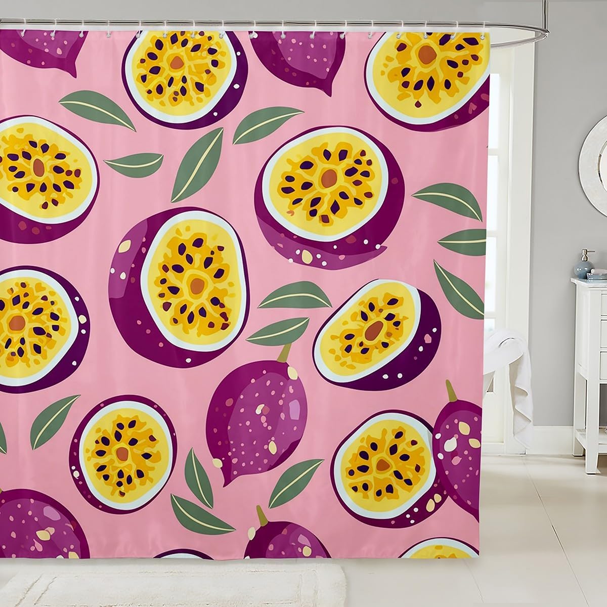 Jeffelou Kids Passion Fruit Shower Curtain 72x72