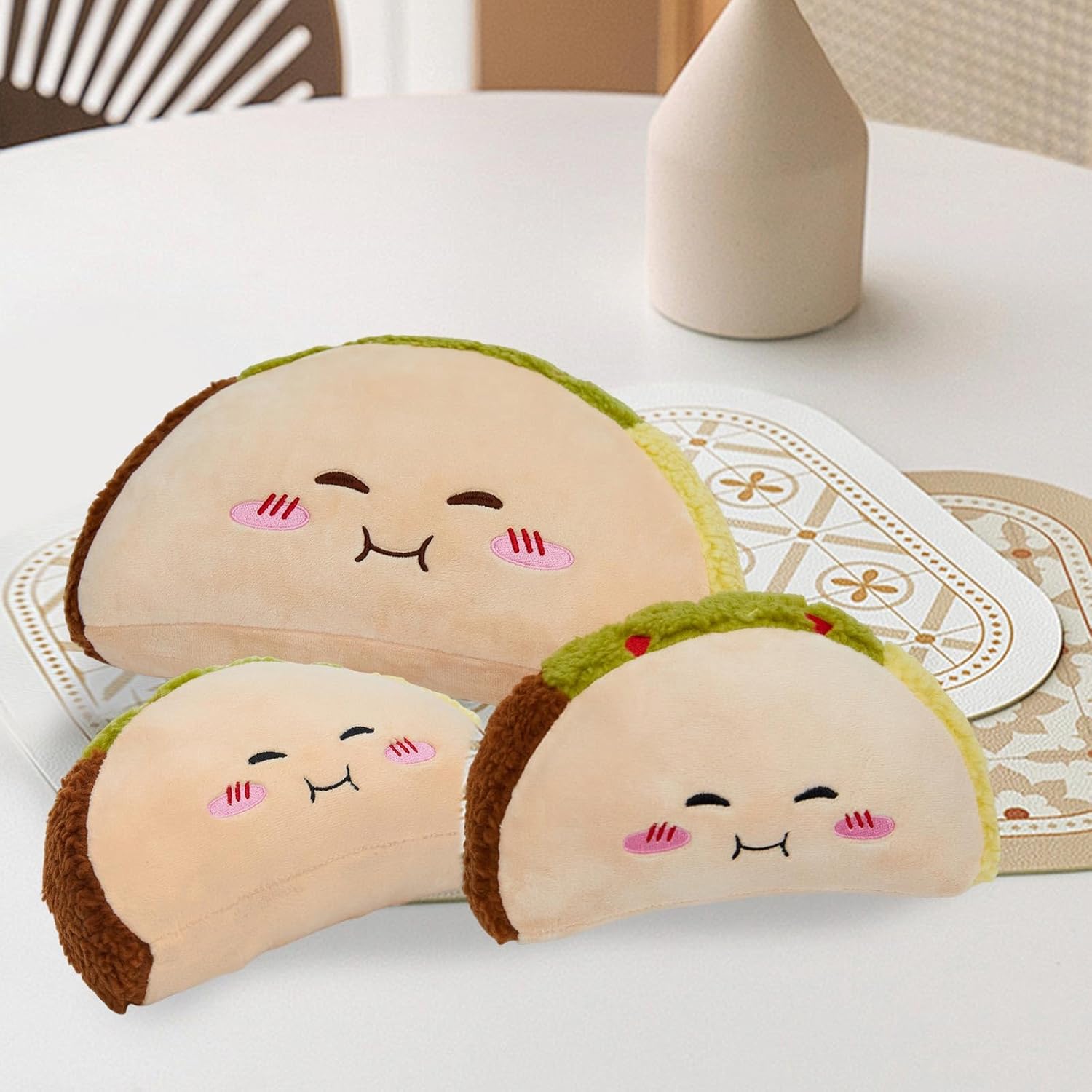 Taco Plush Pillow