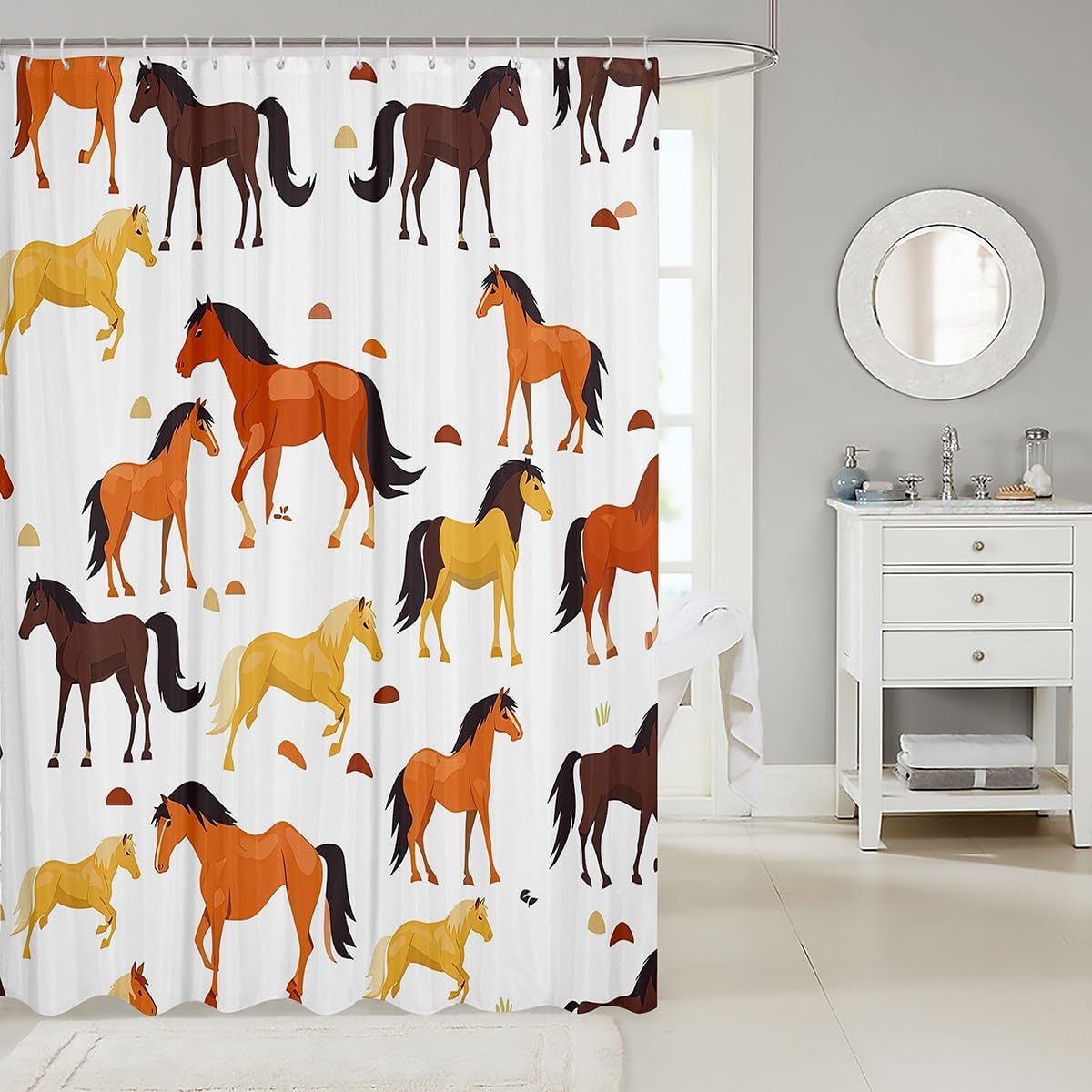 Feelyou Horse Shapes in the Bath Set