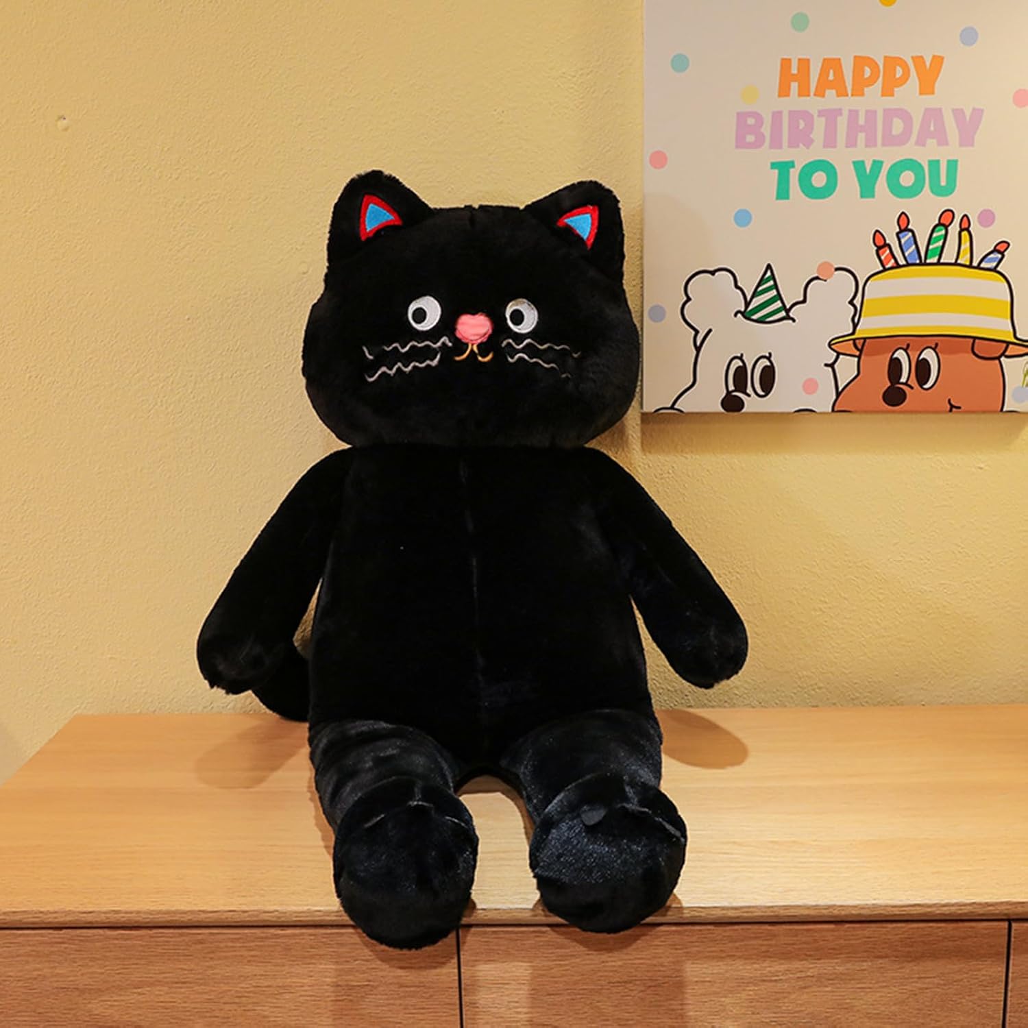 Cuddly Cat Stuffed Animal Toy for Kids