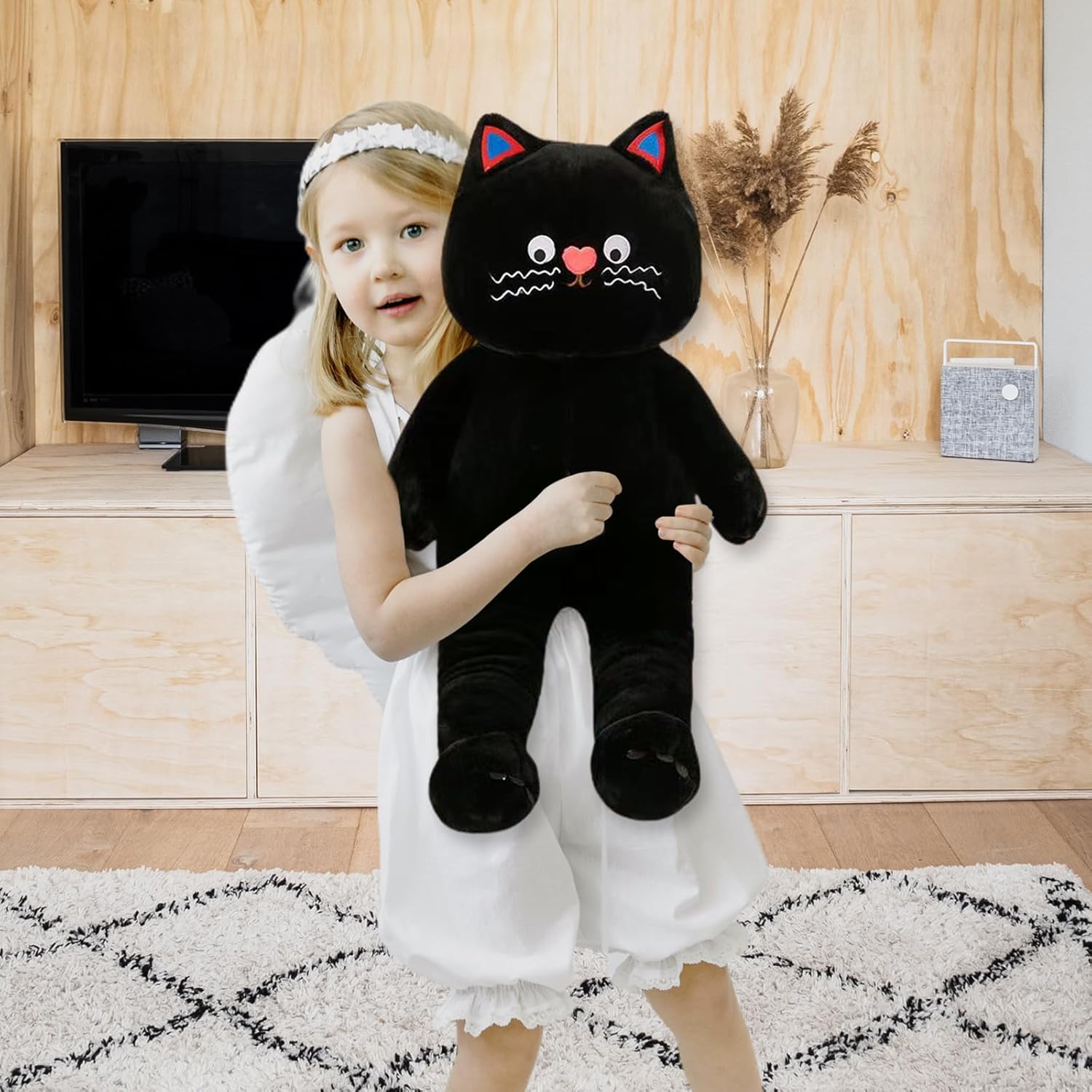 Cuddly Cat Stuffed Animal Toy for Kids