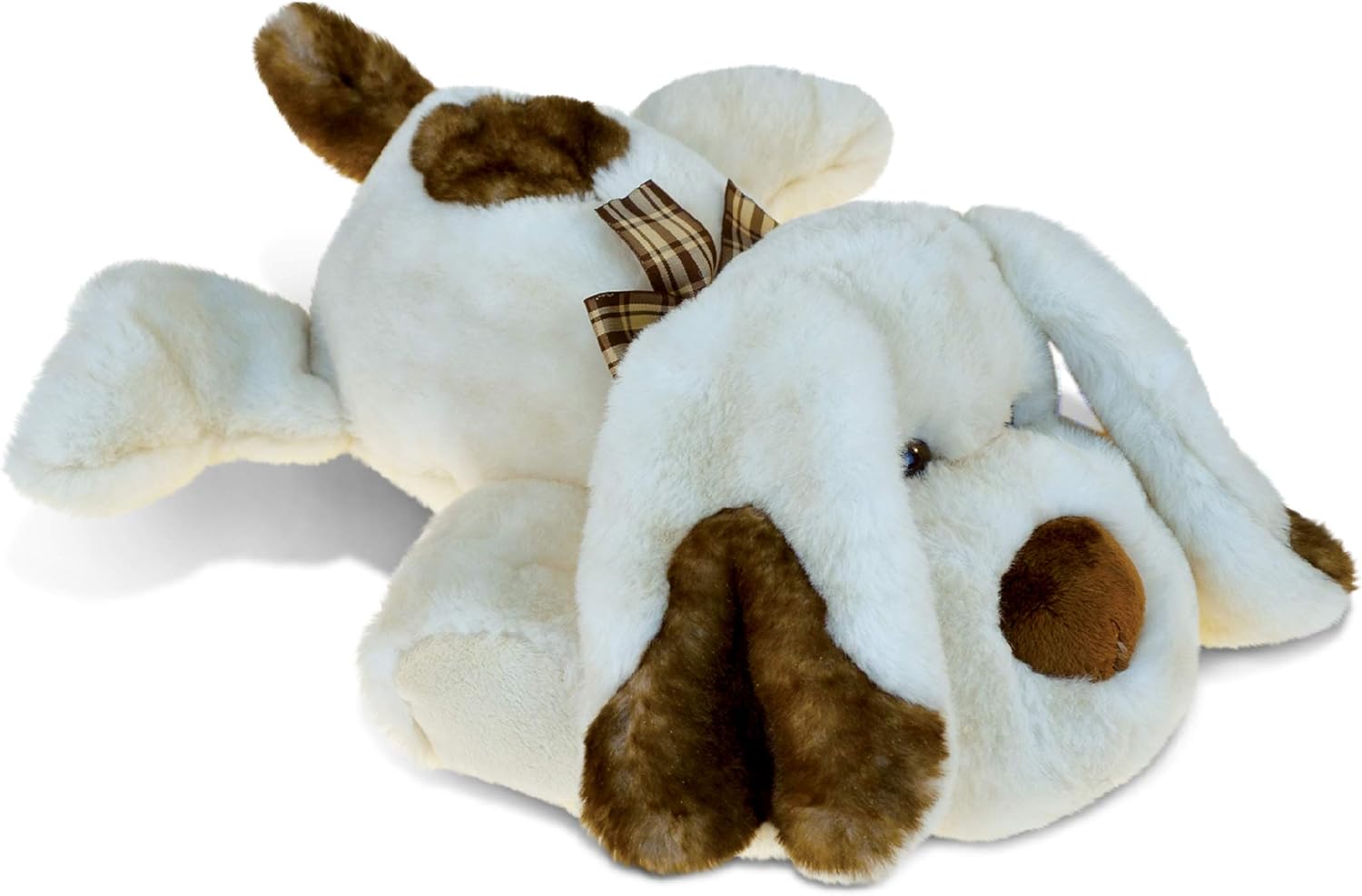 DolliBu Plush Dog Bed Soft Huggable Laid-back Educational