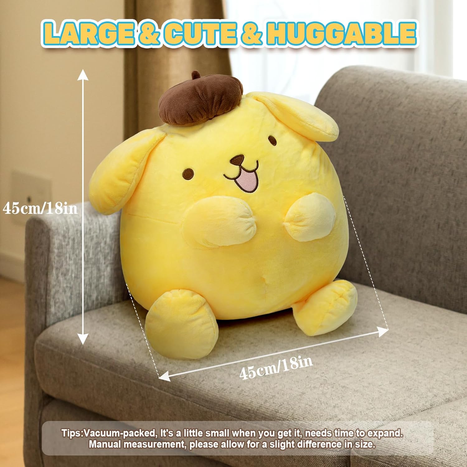 Maikerry Anime Plush Dog Figure Vividly Plush Toy Unique Model