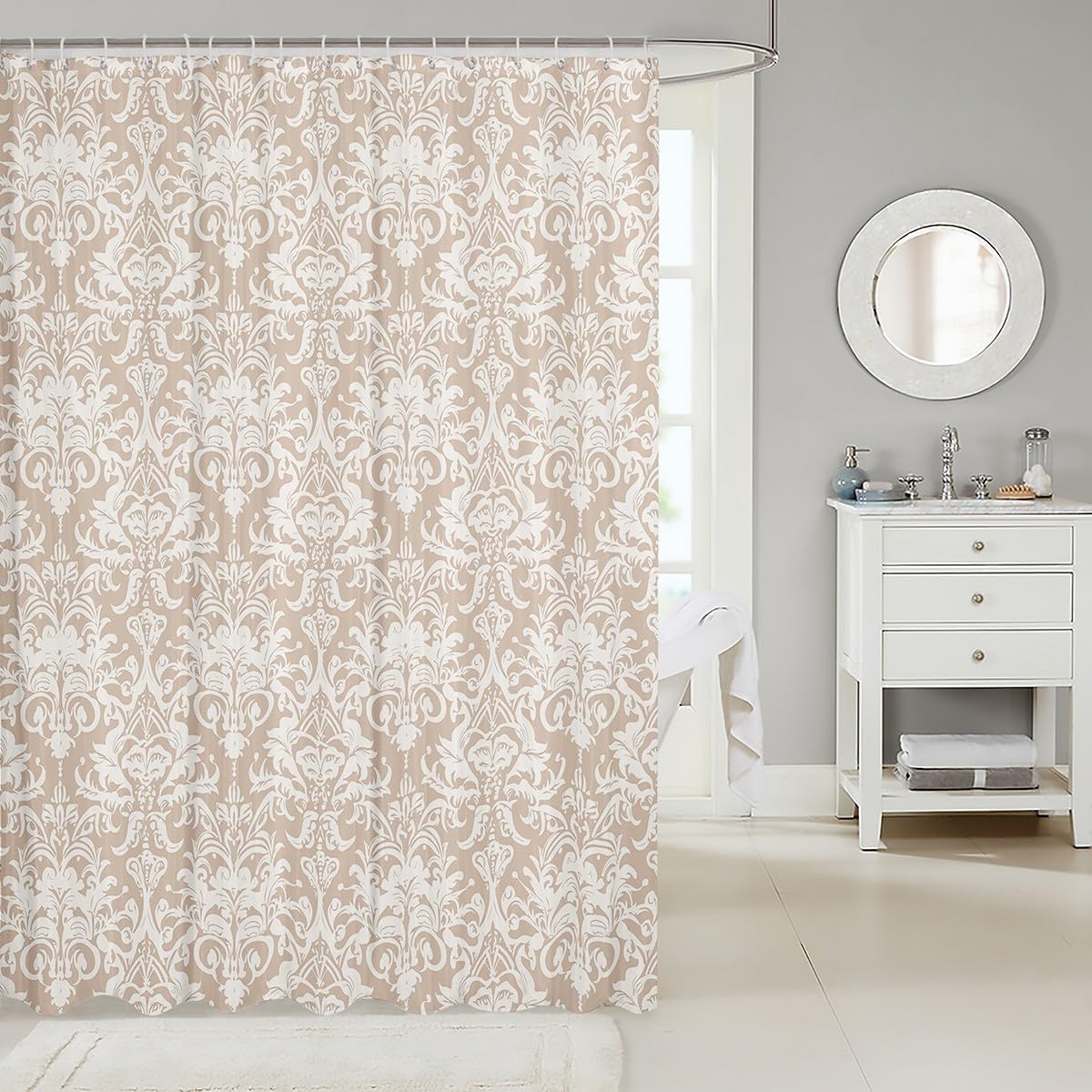 Fun Jacquard Bath Curtains