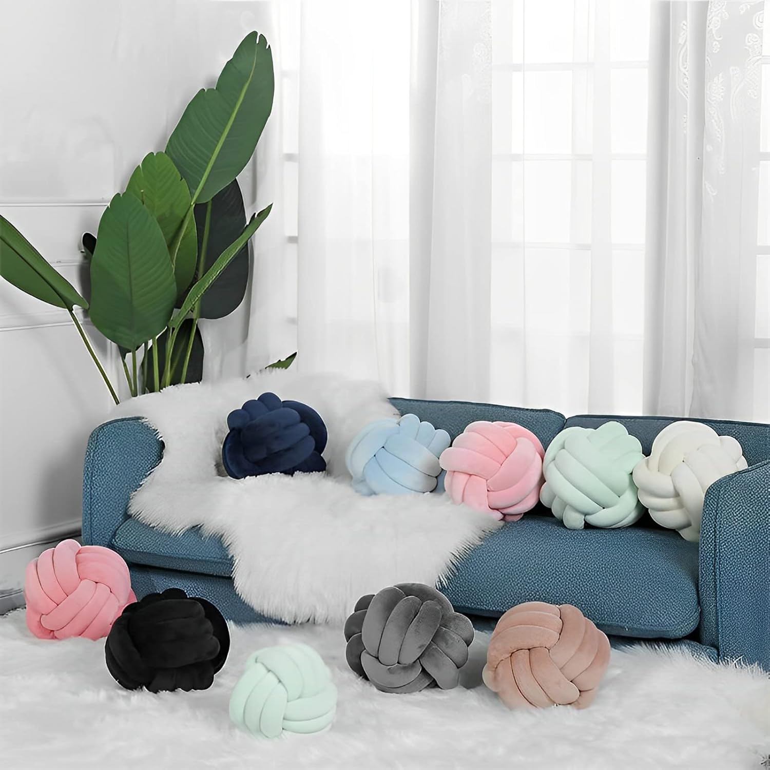 Knot Ball Pillow