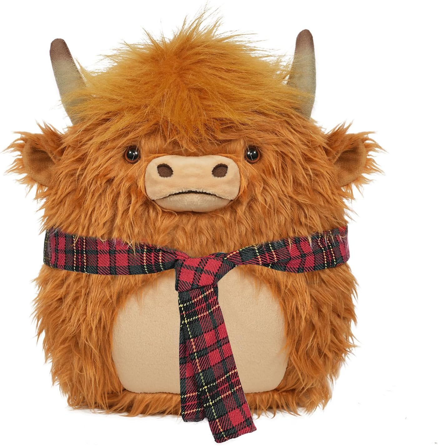 Highland Cow Stuffed Animal 114 Inch Brown
