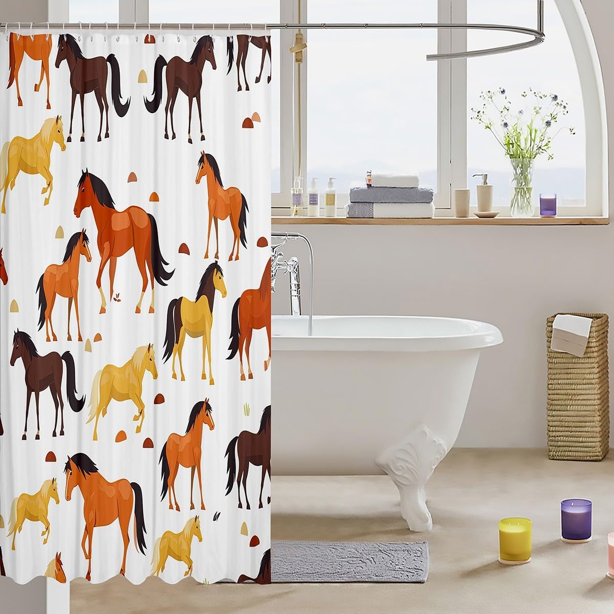 Feelyou Horse Shapes in the Bath Set