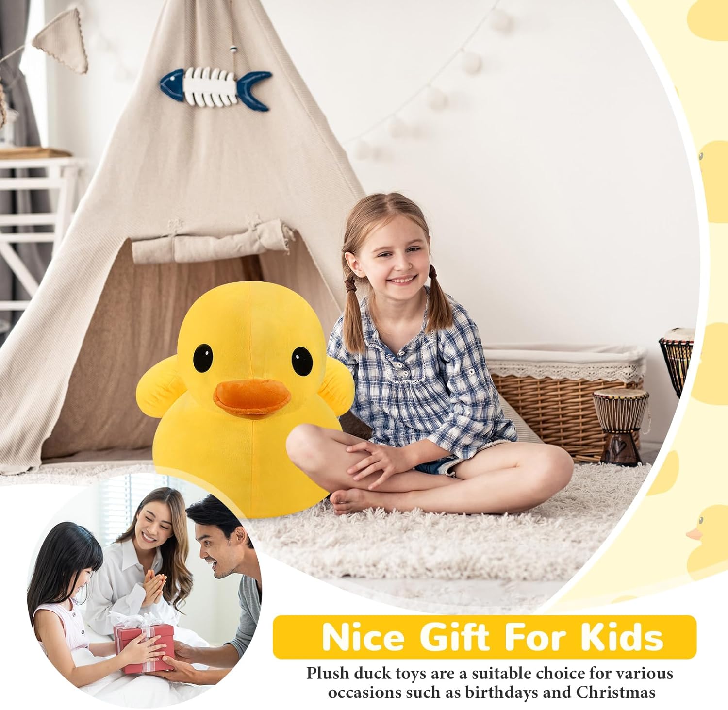 Giant Plush Yellow Ducks - 276