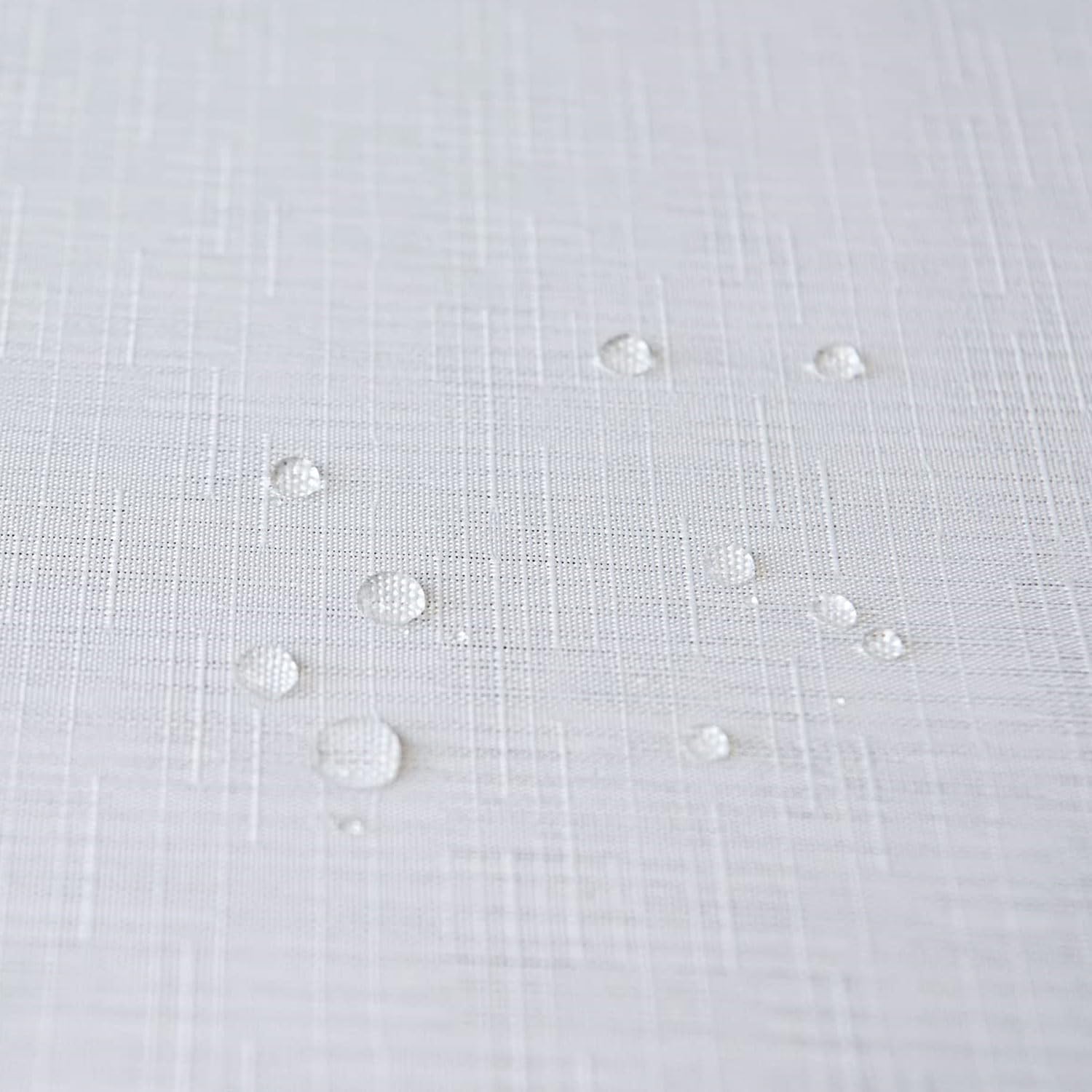 Retro-Checker Faux Linen Shower Curtains