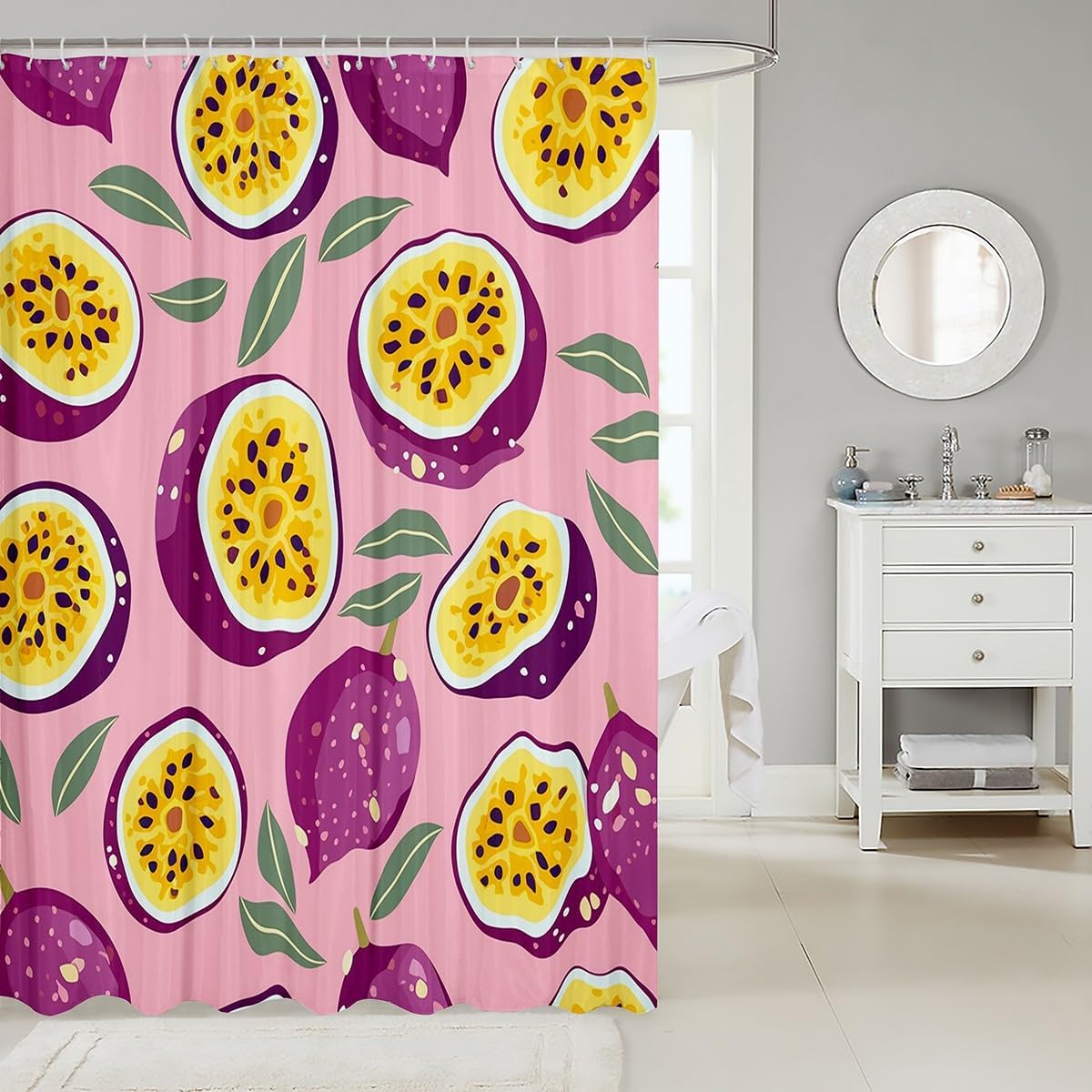 Jeffelou Kids Passion Fruit Shower Curtain 72x72