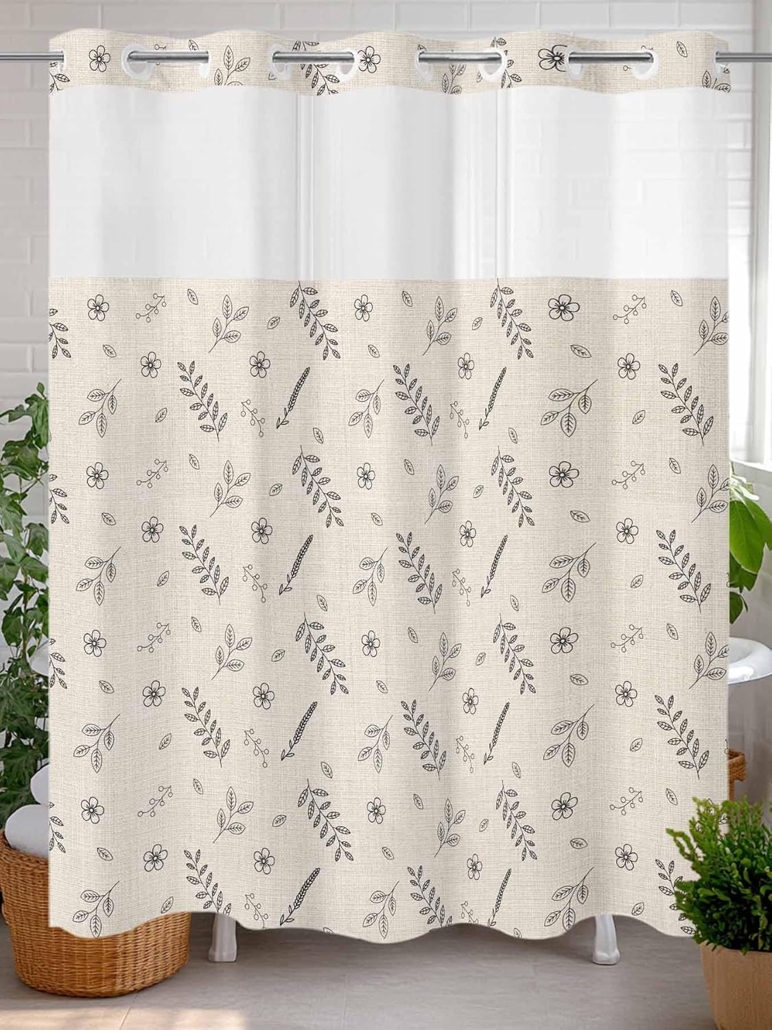 Rustic Farmhouse Shower Curtain Set