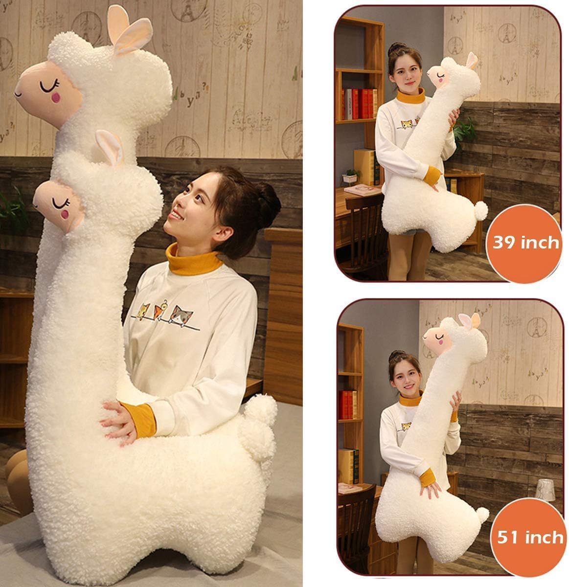 Hofun4U Alpaca Plush Pillow