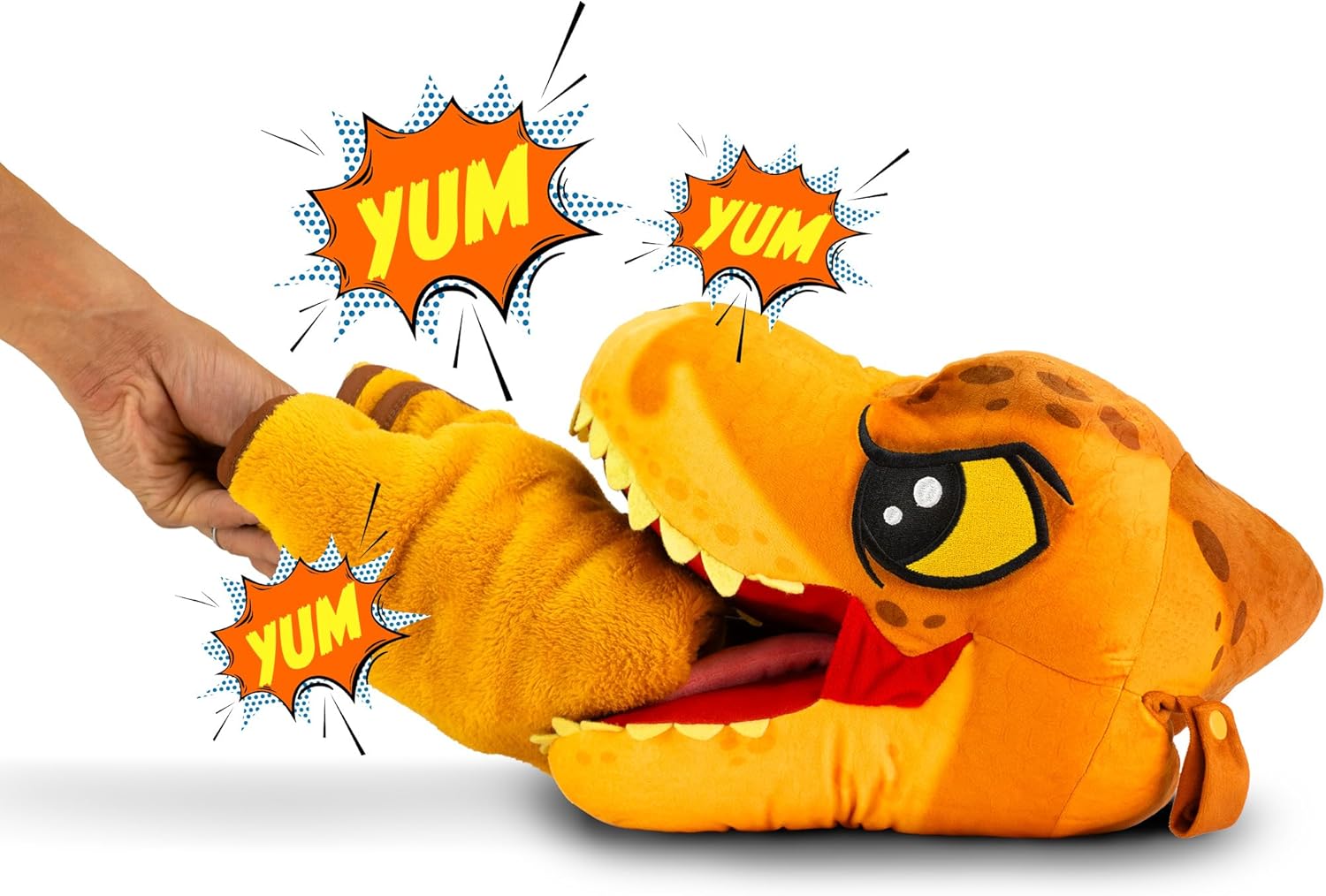 Jurassic World Dino Head Armrest Buddy Stuffed Plush Traveling Toy