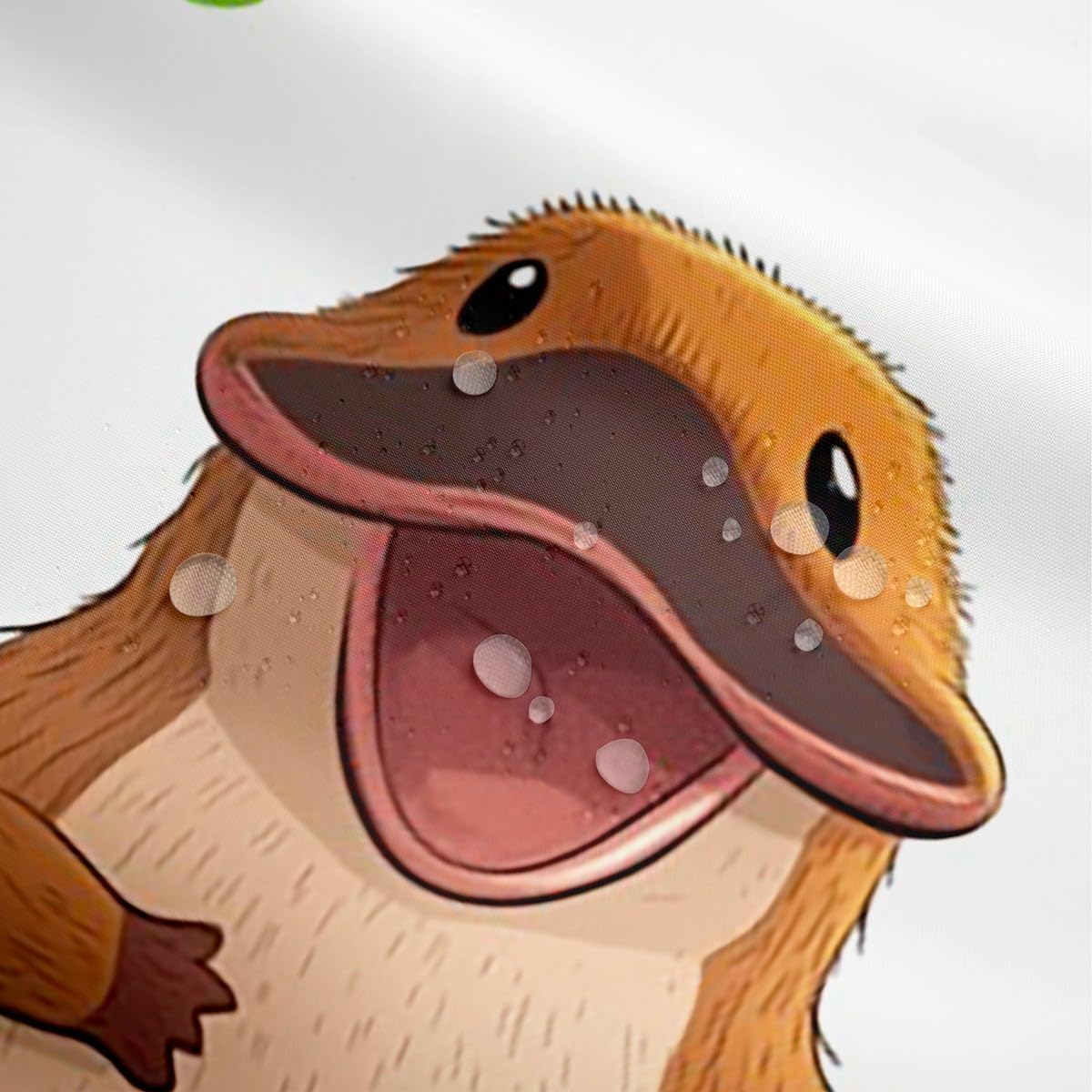 Adorable Platypus Shower Curtain Set