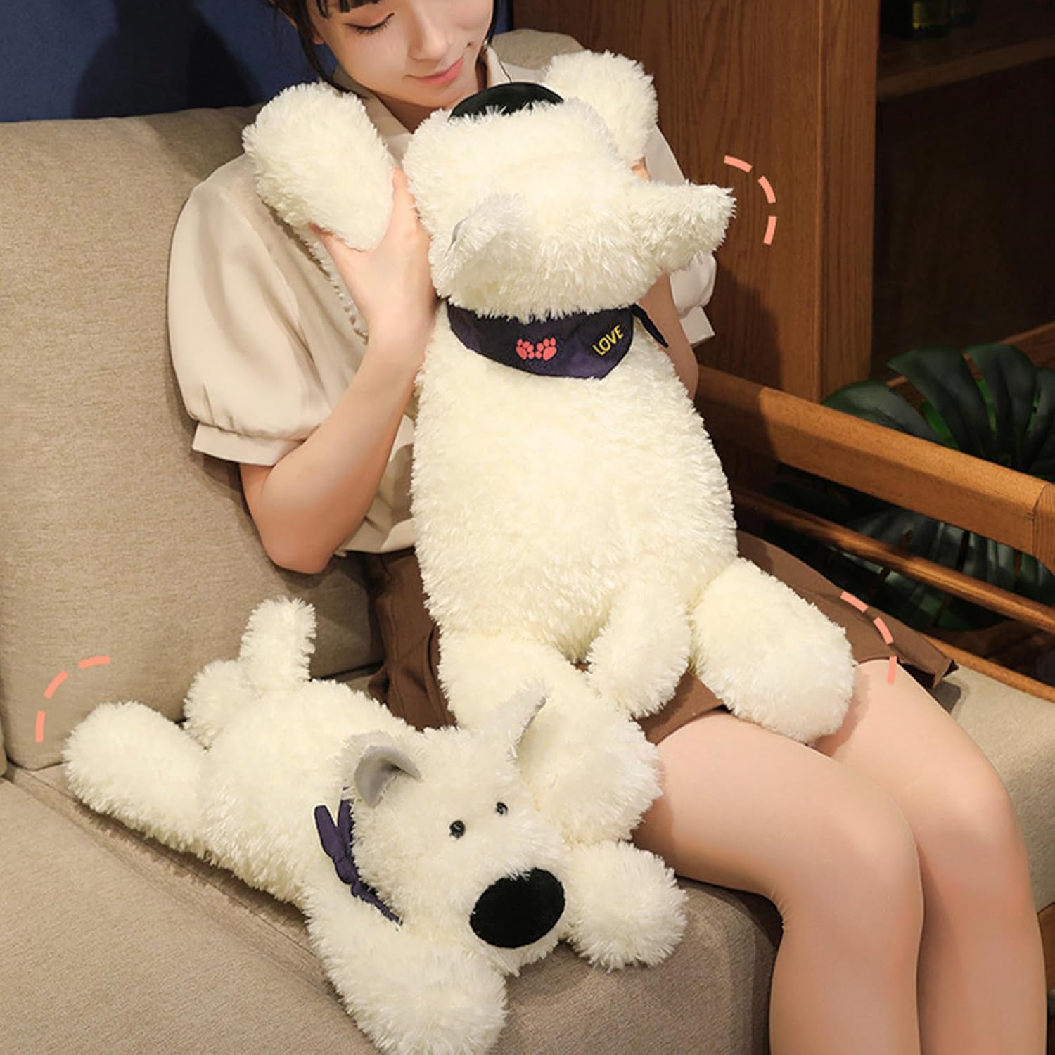 West Highland White Terrier Plush Pillow