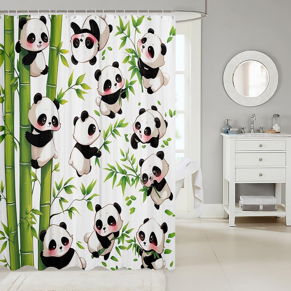 Feelyou Panda 72x72 - Waterproof Easy to Install