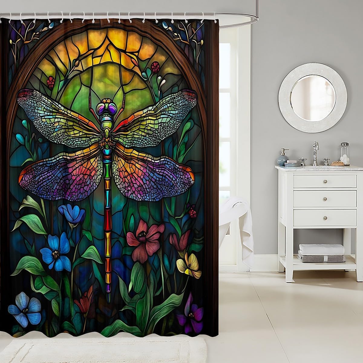 Feelyou Dragonfly Nature Flying Animal 72x72 inches Fresh Fun for Boys Kids