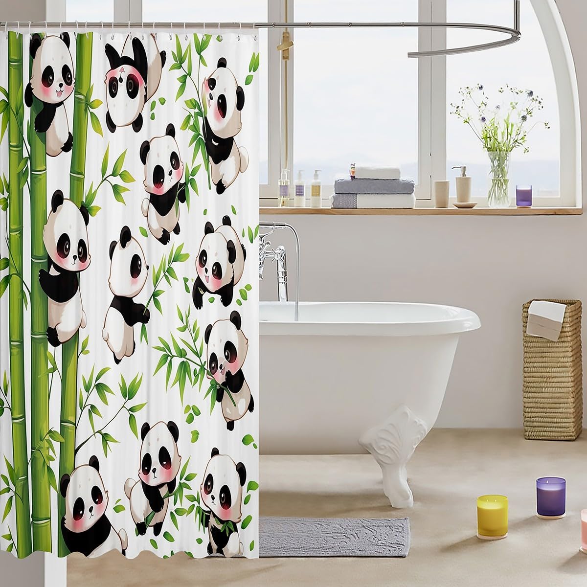 Feelyou Panda 72x72 - Waterproof Easy to Install