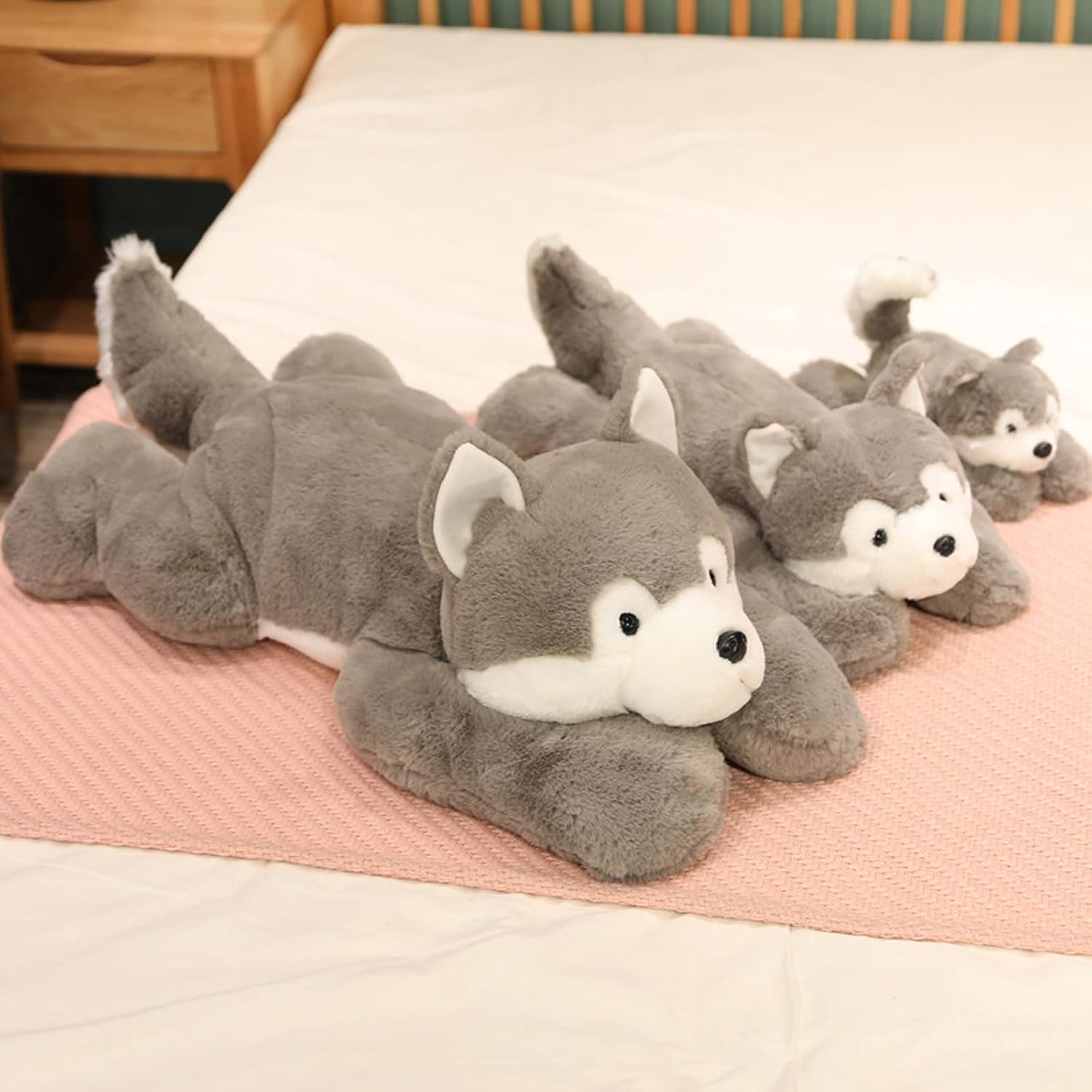 Safe and Cute Husky Plush
