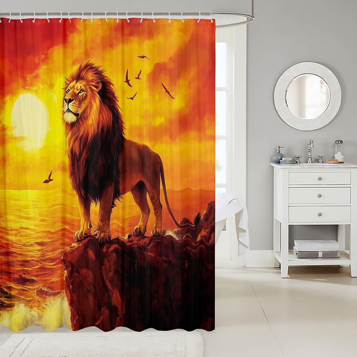 Jeffreloiu Safari 72x84 inch Waterproof Easy Setup