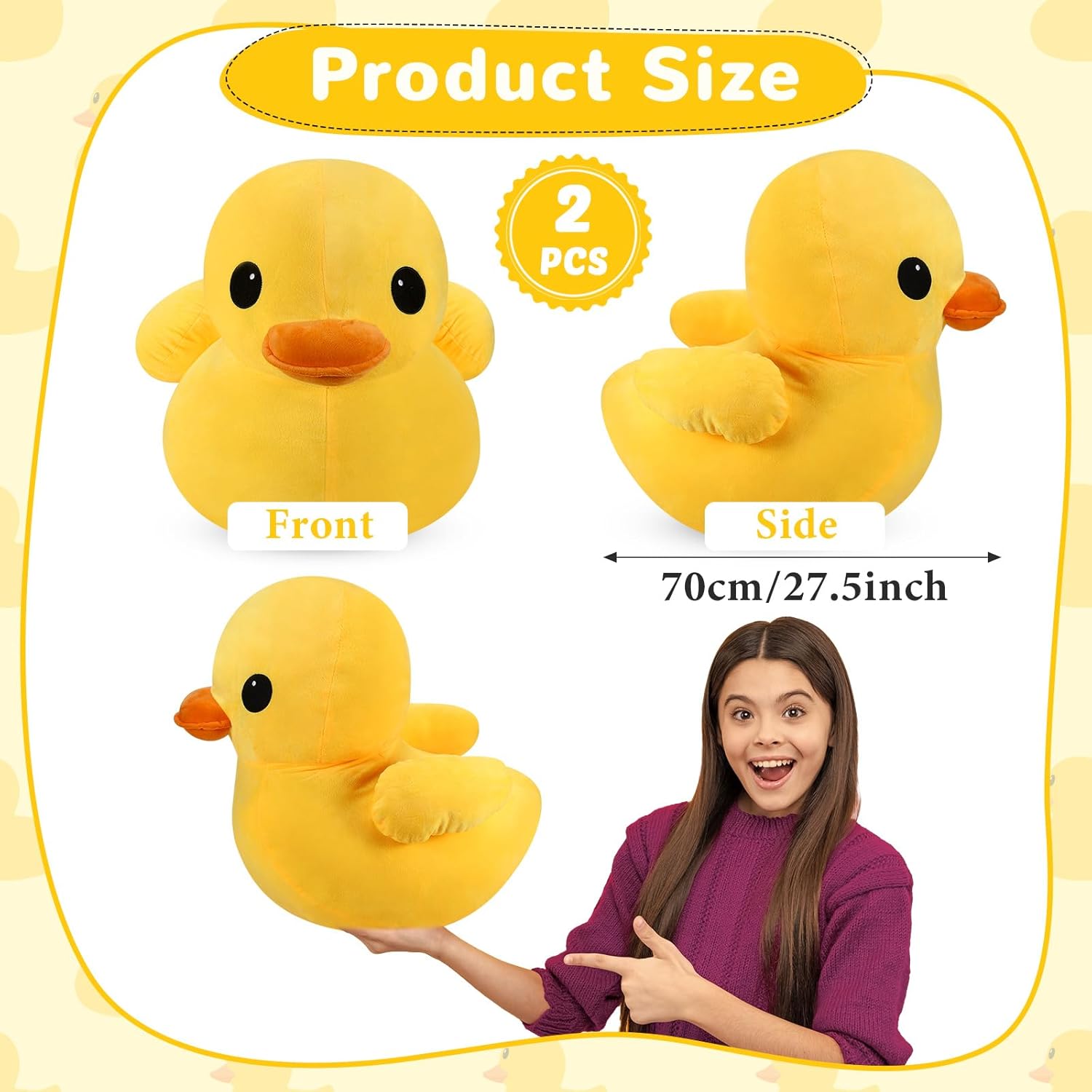 Giant Plush Yellow Ducks - 276