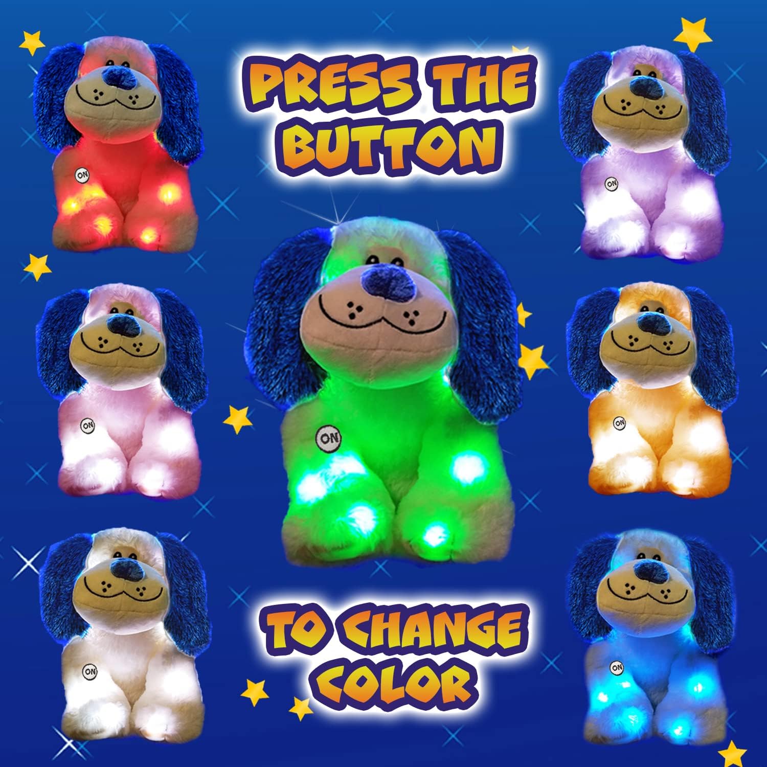 The Noodley 16 Glowing Puppy Night Light for Kids