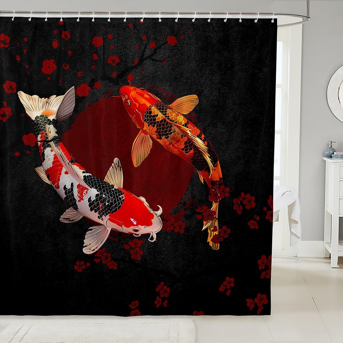 Marine Animal Bath curtains waterproof multi uses