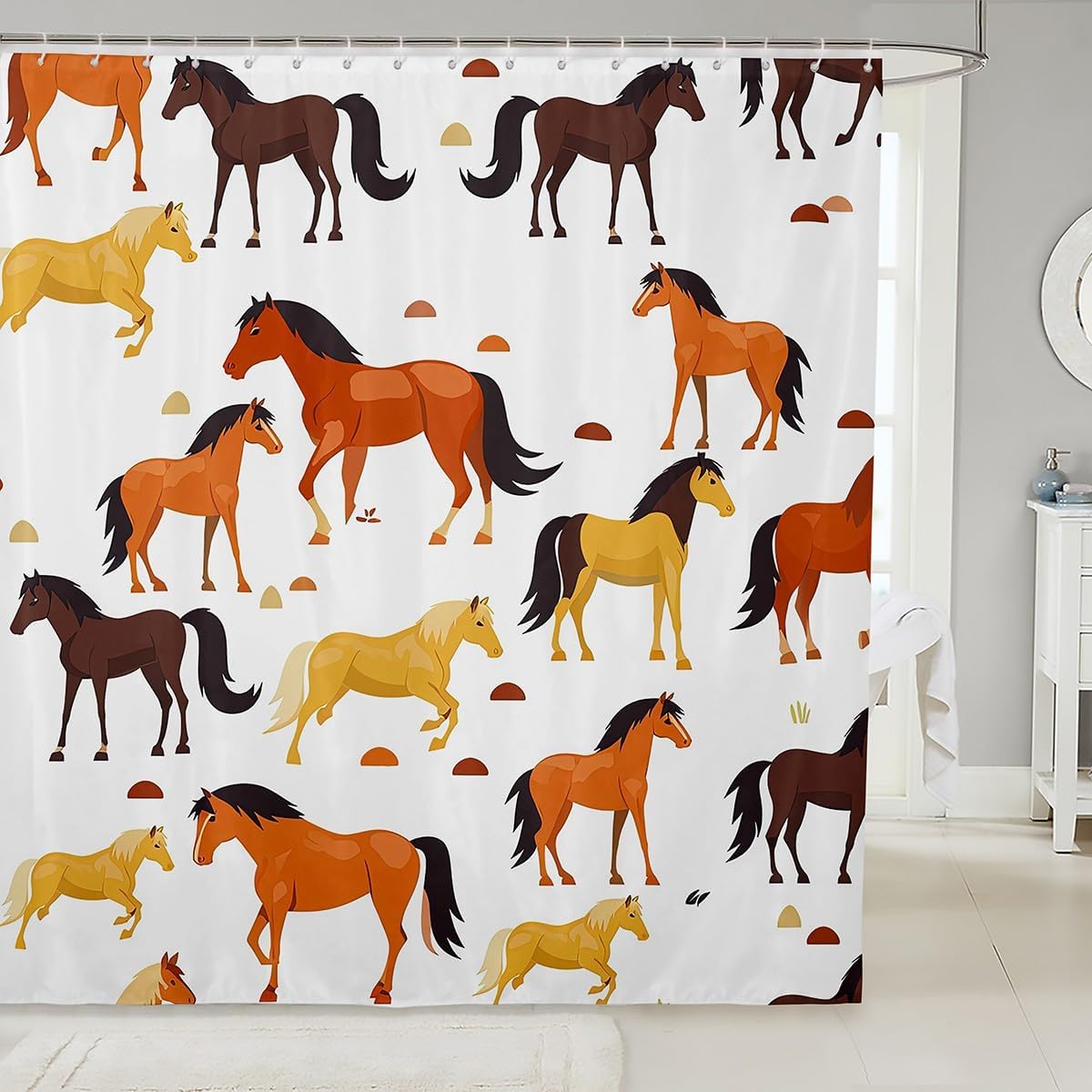 Feelyou Horse Shapes in the Bath Set
