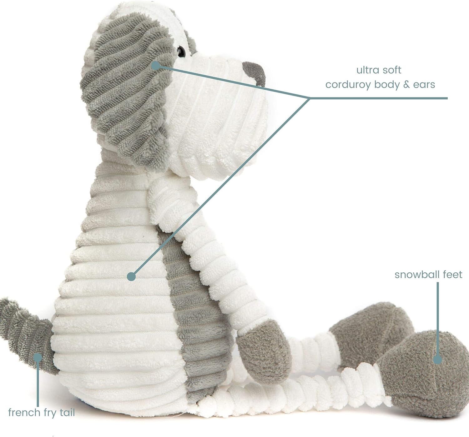 Cute Dog Plush Pillow for summer cuddles