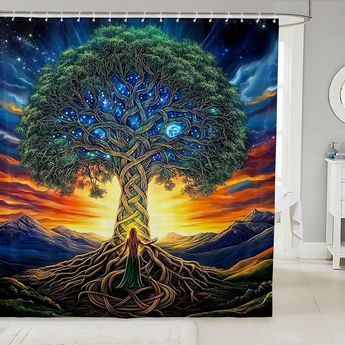 Tree of Life Kids Shower Curtains