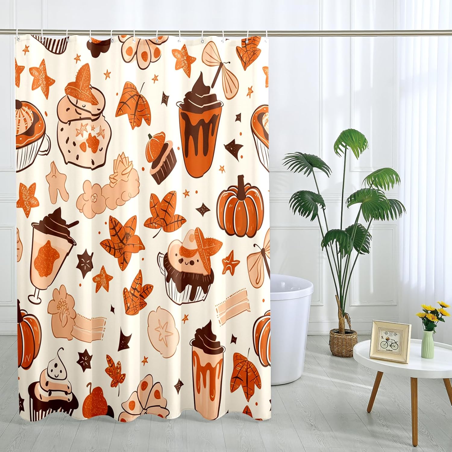 Perfect Autumn shower curtains