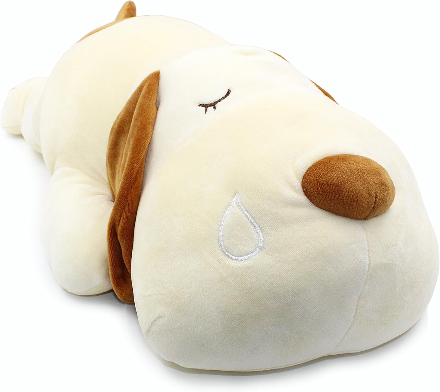 Big Hugging Plush Puppy Dog Toy For Kids Adults Brown