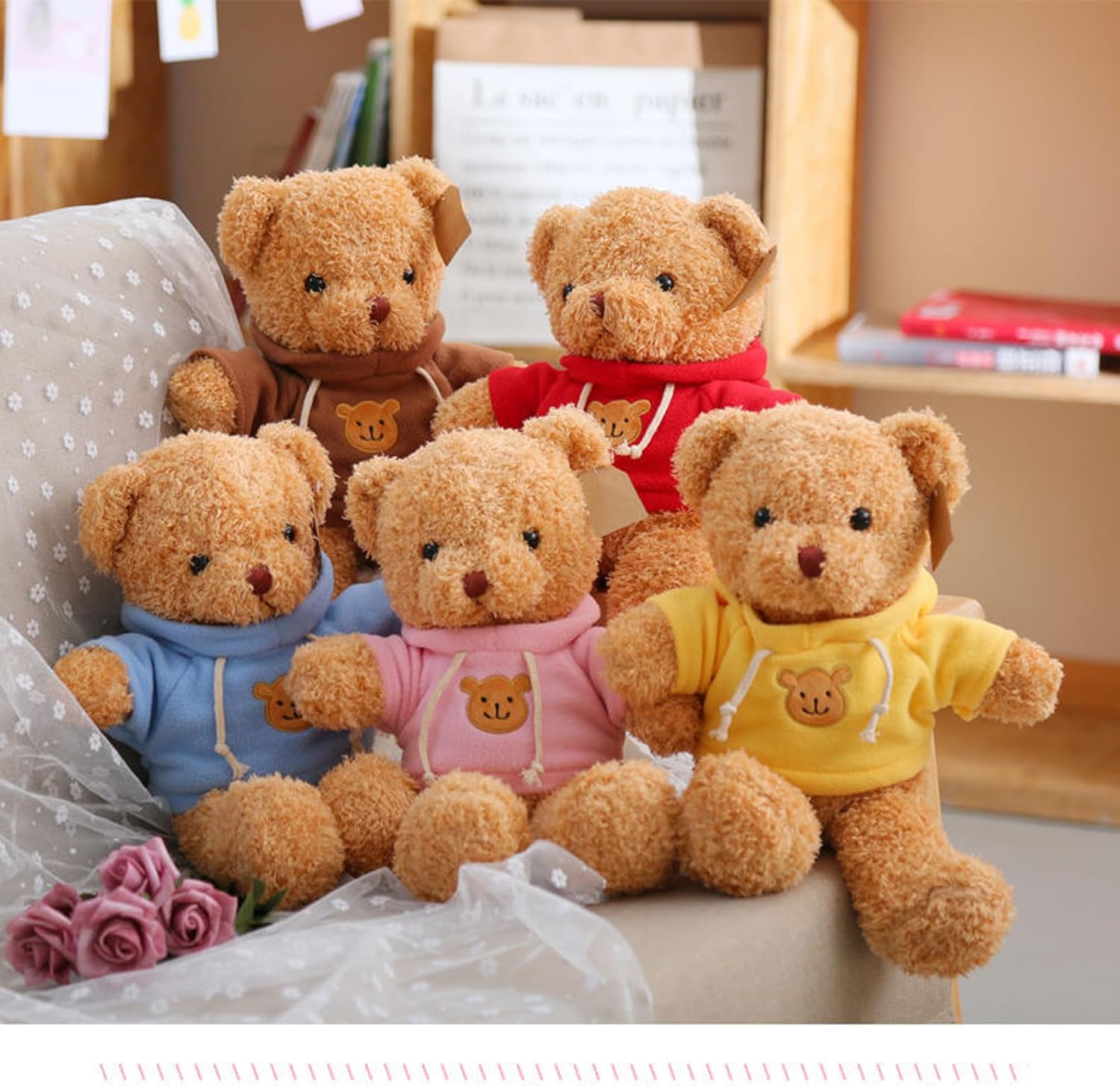 Stuffed Animal Teddy Bear Plush Pillow