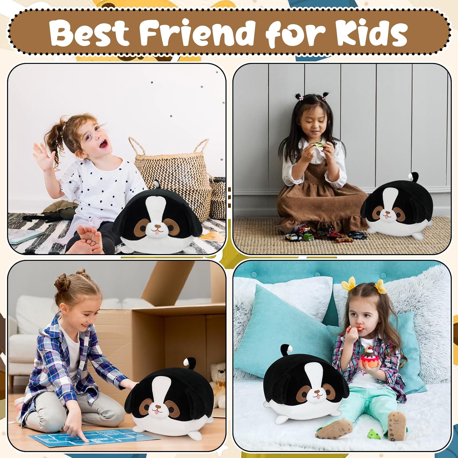 Bernese Mountain Dog Constituting Plush